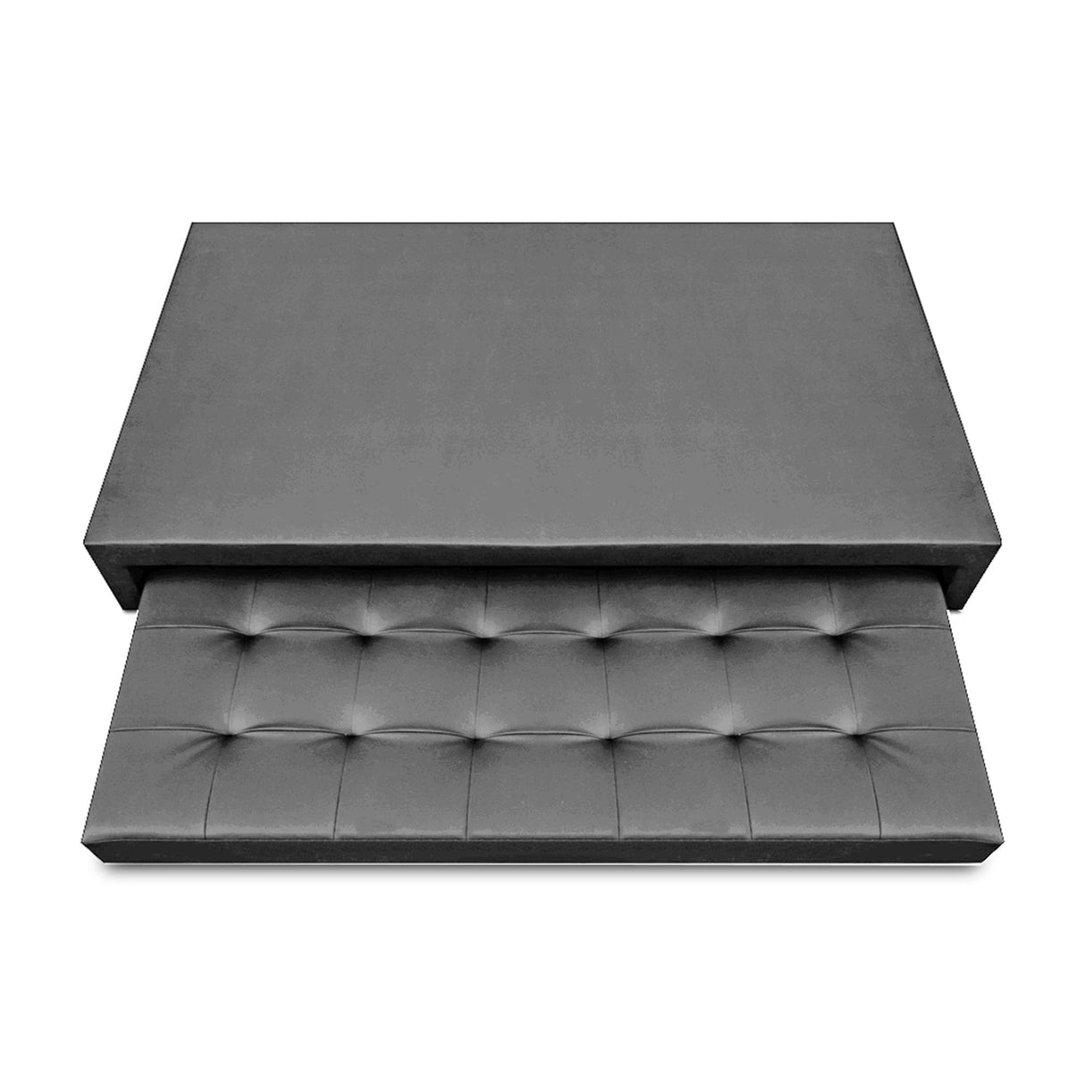 Cama Nido Jafar Gris 120x40Cm Para Cochón Semidoble 120 X 190 Cm - CAMAS | Bylmo