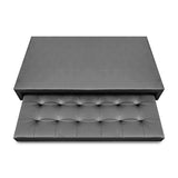 Cama Nido Jafar Gris 140x40Cm Para Cochón Doble 140 X 190 Cm - CAMAS | Bylmo