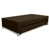 Cama Nido Duplex Jafar Cafe 100x48Cm Para Cochón Sencillo 100 X 190 Cm con Colchones Incorporados - CAMAS | Bylmo