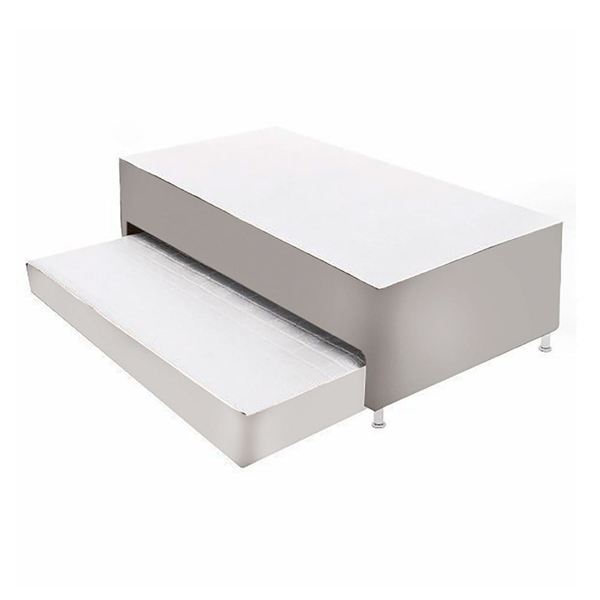 Cama Nido Duplex Blanco 90x48Cm Para Cochón Sencillo 90 X 190 Cm con Colchones Incorporados - CAMAS | Bylmo