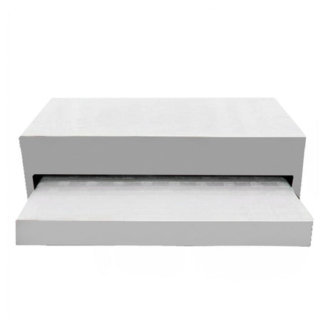 Cama Nido Duplex Blanco 120x48Cm Para Cochón Semidoble 120 X 190 Cm con Colchones Incorporados - CAMAS | Bylmo