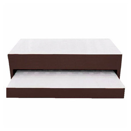 Cama Nido Duplex Cafe 120x48Cm Para Cochón Semidoble 120 X 190 Cm con Colchones Incorporados - CAMAS | Bylmo