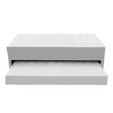 Cama Nido Duplex Blanco 140x48Cm Para Cochón Doble 140 X 190 Cm con Colchones Incorporados - CAMAS | Bylmo