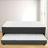 Cama Nido Duplex Gris 140x48Cm Para Cochón Doble 140 X 190 Cm con Colchones Incorporados - CAMAS | Bylmo