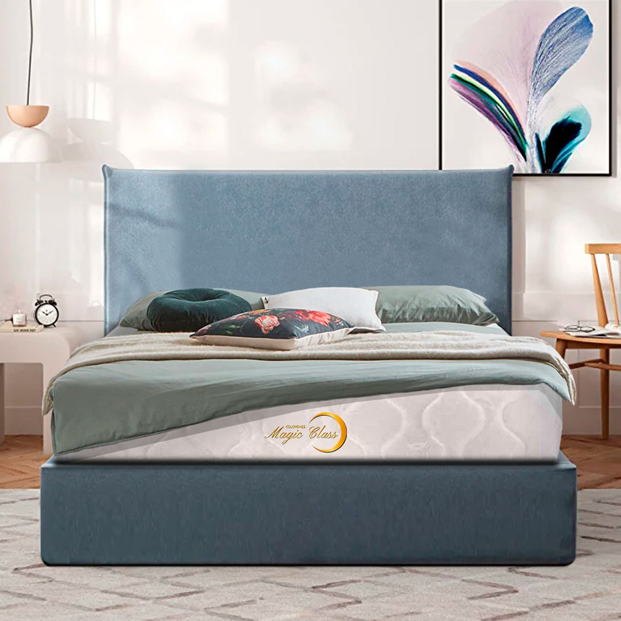 Colchón Foam Queen 160x190 Cm Doble Faz con Pillow Sencillo - COLCHONES | Bylmo