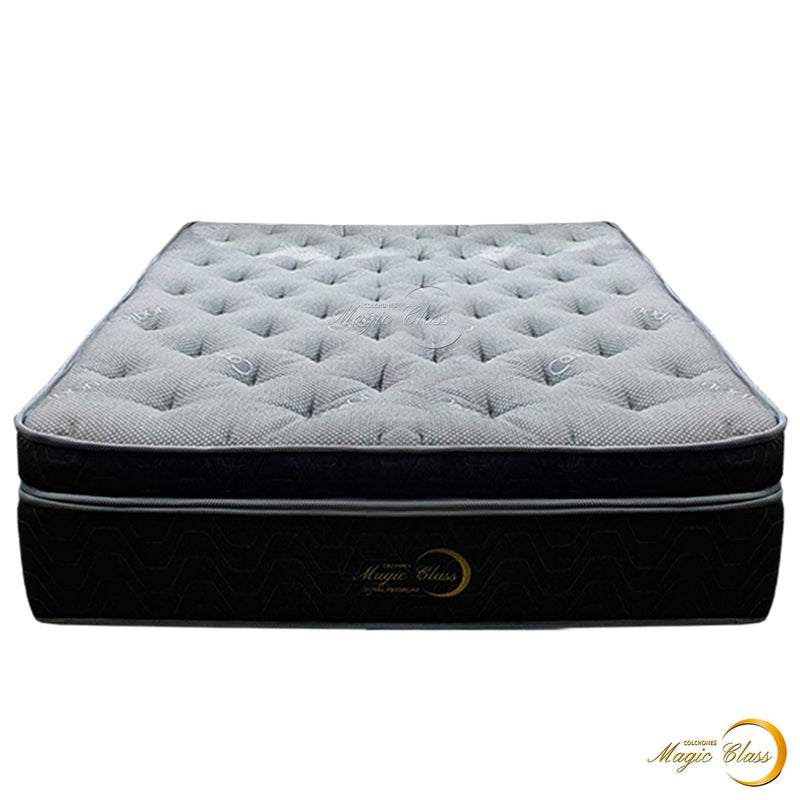 Colchón Royal Premium Sencillo 90x190 Cm Ortopedico Con Pillow Sencillo