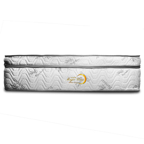 Colchón Bambú Doble 140x190 Cm Ortopedico con Pillow Sencillo - COLCHONES | Bylmo