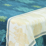 Cobija Ovejera Azul 180x250cm Figuras Extrasuave - COBIJAS Y MANTAS | Bylmo