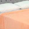 Cobija Soft Naranja Claro 180x200cm Fondo Entero Extrasuave