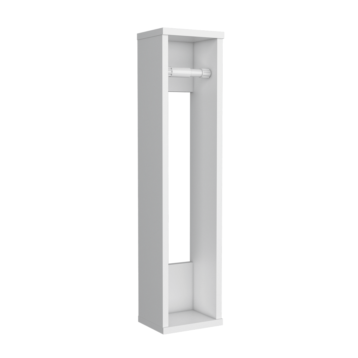 Organizador de Papel Higiénico Bali Blanco 16.6x71cm Flotante con Porta Rollo - OTROS MUEBLES PARA BANHO | Bylmo