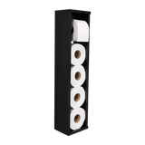 Organizador de Papel Higiénico Bali Wengue 16.6x71cm Flotante con Porta Rollo - OTROS MUEBLES PARA BANHO | Bylmo