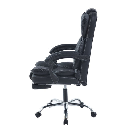 Silla Gamer Drake Negro 58x128cm con Espaldar Reclinable - SILLAS DE OFICINA | Bylmo