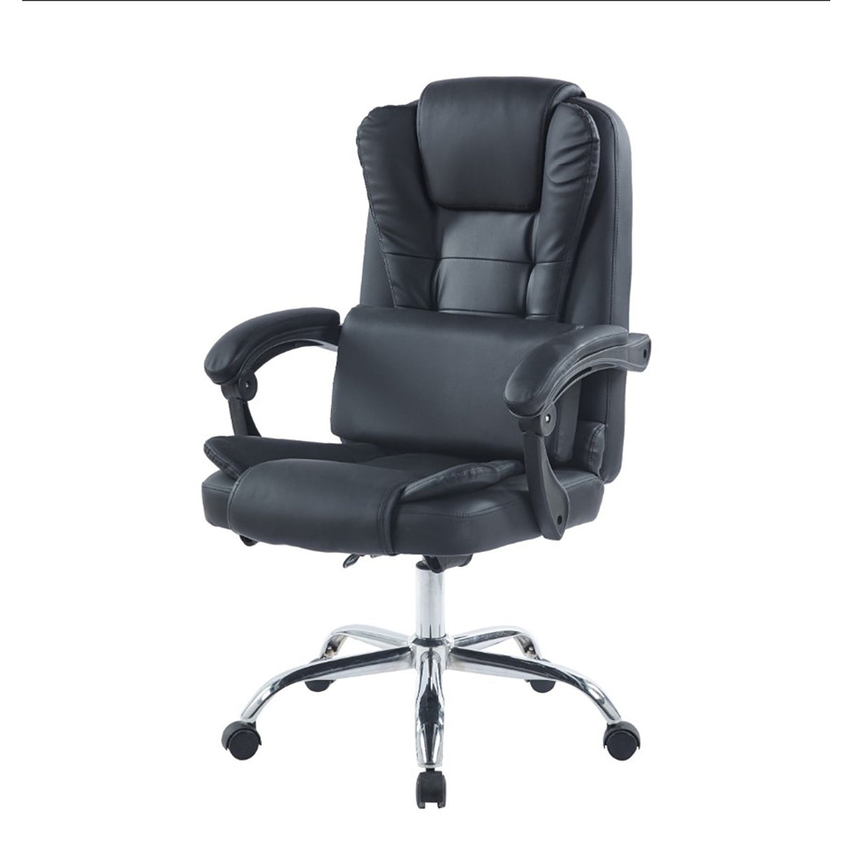 Silla Gamer Prime Negro 59x128cm con Soporte Lumbar y Espaldar Reclinable - SILLAS DE OFICINA | Bylmo