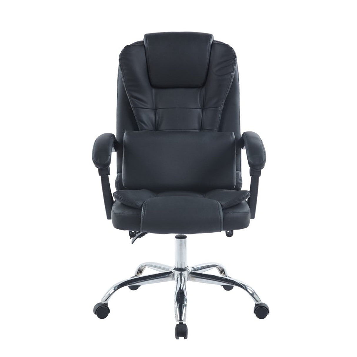 Silla Gamer Prime Negro 59x128cm con Soporte Lumbar y Espaldar Reclinable - SILLAS DE OFICINA | Bylmo