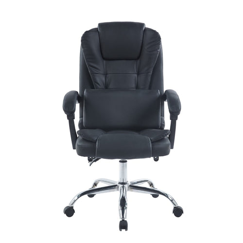 Silla Gamer Prime Negro 59x128cm Con Soporte Lumbar Y Espaldar Reclinable