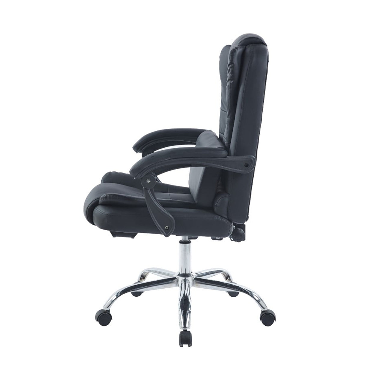 Silla Gamer Prime Negro 59x128cm con Soporte Lumbar y Espaldar Reclinable - SILLAS DE OFICINA | Bylmo