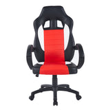 Silla Gamer Kyoto Negro y Blanco 51x107cm con Apoya Brazos - SILLAS DE OFICINA | Bylmo