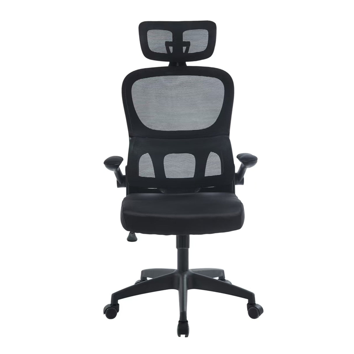 Silla Gerencial Ergo Max Negro 48x119cm con Soporte Lumbar - SILLAS DE OFICINA | Bylmo