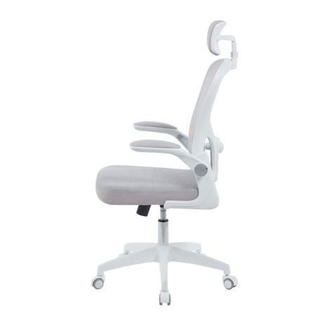 Silla Gerencial Prestige Blanco 48x119cm con Soporte Lumbar - SILLAS DE OFICINA | Bylmo