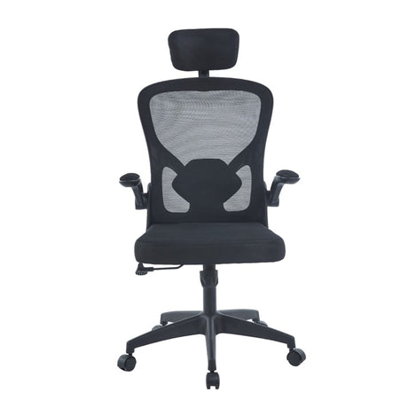Silla Gerencial Prestige Negro 48x119cm con Soporte Lumbar - SILLAS DE OFICINA | Bylmo