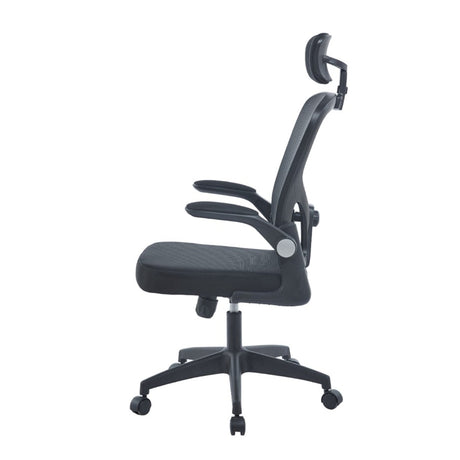 Silla Gerencial Prestige Negro 48x119cm con Soporte Lumbar - SILLAS DE OFICINA | Bylmo