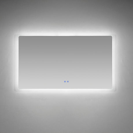 Espejo de Baño 120x70cm Rectangular con Sistema Led Touch - ESPEJOS DE BANHO | Bylmo