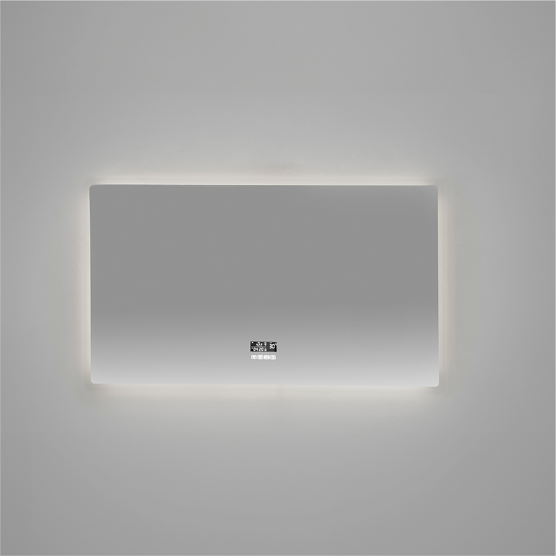 Espejo De Baño 120x70cm Rectangular Con Sistema Led Touch Y Sistema Bluetooth