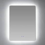 Espejo de Baño 60x80cm Rectangular con Sistema Led Touch - ESPEJOS DE BANHO | Bylmo