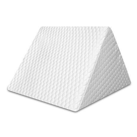 Cojín Multifuncional de Tela Fria Blanco Triangular Hipoalergénico - COJINES | Bylmo
