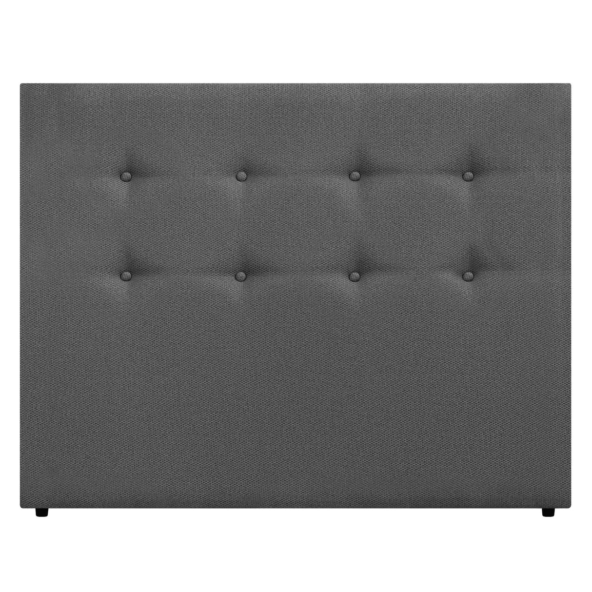 Cabecero Dublín Gris 120x115cm con Acabado Liso para Cama Semidoble - CABECEROS | Bylmo