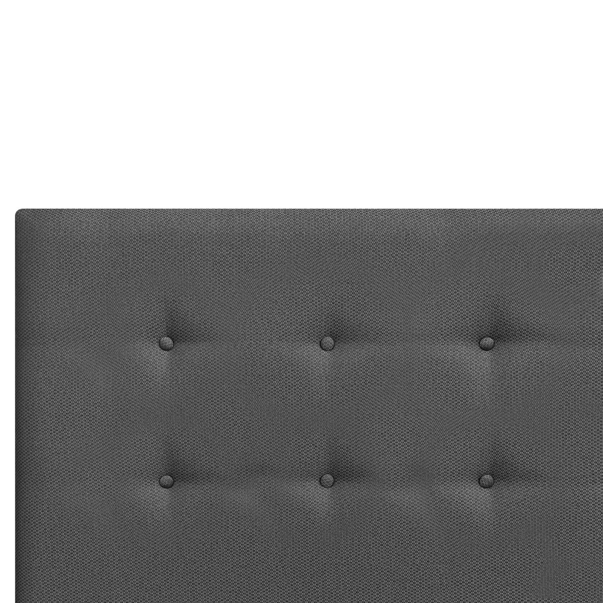 Cabecero Dublín Gris 120x115cm con Acabado Liso para Cama Semidoble - CABECEROS | Bylmo