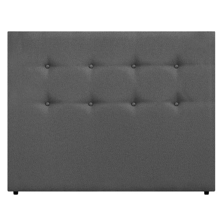 Cabecero Dublín Gris 160x115cm con Acabado Liso para Cama Queen - CABECEROS | Bylmo