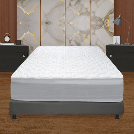 Protector de Colchón Blanco 160x190cm Acolchado - PROTECTORES DE COLCHON | Bylmo
