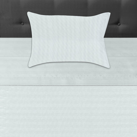 Juego de Sabanas Blanco para Cama Sencilla 100 x 190 Cm Hipoelergénicas y Antiácaros - SABANAS | Bylmo