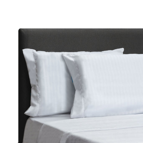 Juego de Sabanas Blanco para Cama Semidoble 120 X 190 Cm Hipoelergénicas y Antiácaros - SABANAS | Bylmo