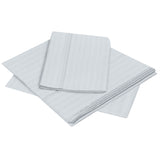 Juego de Sabanas Blanco para Cama Queen 160 X 190 Cm Hipoelergénicas y Antiácaros - SABANAS | Bylmo