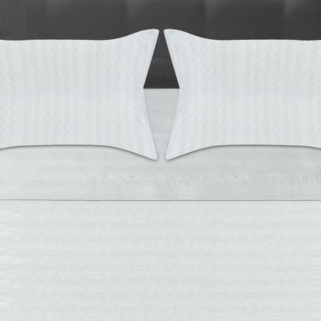 Juego de Sabanas Blanco para Cama King 200 X 200 Cm Hipoelergénicas y Antiácaros - SABANAS | Bylmo