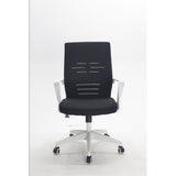Silla de Oficina Vanguardia Negro 48x100cm con Apoya Brazos - SILLAS DE OFICINA | Bylmo