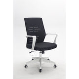 Silla de Oficina Vanguardia Negro 48x100cm con Apoya Brazos - SILLAS DE OFICINA | Bylmo