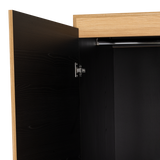 Closet Bariloche Eco Fresno Europeo y Wengue 150.3x177.9cm Con Dos Cajones y Cuatro Puertas - CLOSETS | Bylmo