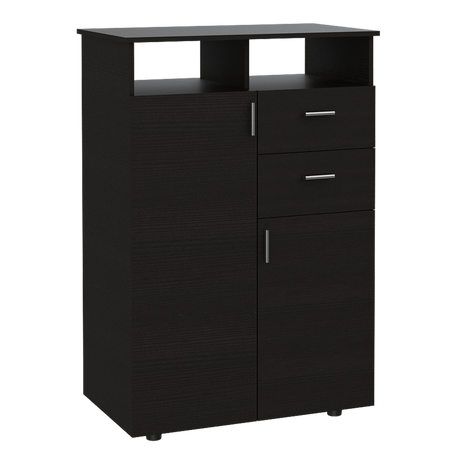 Closet Tremon Wengue 83x121cm Con Dos Cajones y Dos Puertas - CLOSETS | Bylmo