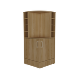 Bar Esquinero Jakes Fresno 46.9x108cm Con Ocho Portabotellas - BARES | Bylmo