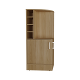 Bar Esquinero Jakes Fresno 46.9x108cm Con Ocho Portabotellas - BARES | Bylmo