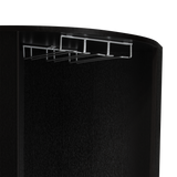 Bar Esquinero Kaia Plus Fresno Europeo y MIel 45x180cm Con Diez Portabotellas - BARES | Bylmo