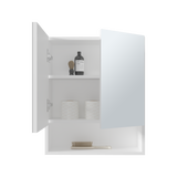 Gabinete de Baño Rectangular Wanna Blanco 50x59.1cm Con Espejo y Dos Entrepaños - GABINETES DE BANHO | Bylmo