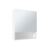 Gabinete de Baño Rectangular Wanna Blanco 50x59.1cm Con Espejo y Dos Entrepaños - GABINETES DE BANHO | Bylmo