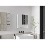 Gabinete de Baño Rectangular Wanna Blanco 50x59.1cm Con Espejo y Dos Entrepaños - GABINETES DE BANHO | Bylmo