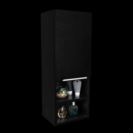 Gabinete de Baño Rectangular Mila Wengue 30x81.7cm Con Tres Entrepaños - GABINETES DE BANHO | Bylmo