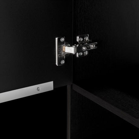 Gabinete de Baño Rectangular Mila Wengue 30x81.7cm Con Tres Entrepaños - GABINETES DE BANHO | Bylmo