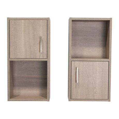 Set x 2 Gabinetes de Baño Rectangular Bath Bardolino 30x60.1cm Con Dos Entrepaños - GABINETES DE BANHO | Bylmo
